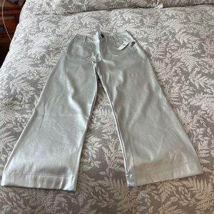 MAEVE The Colette Cropped Wide Leg Pant from Anthropologie